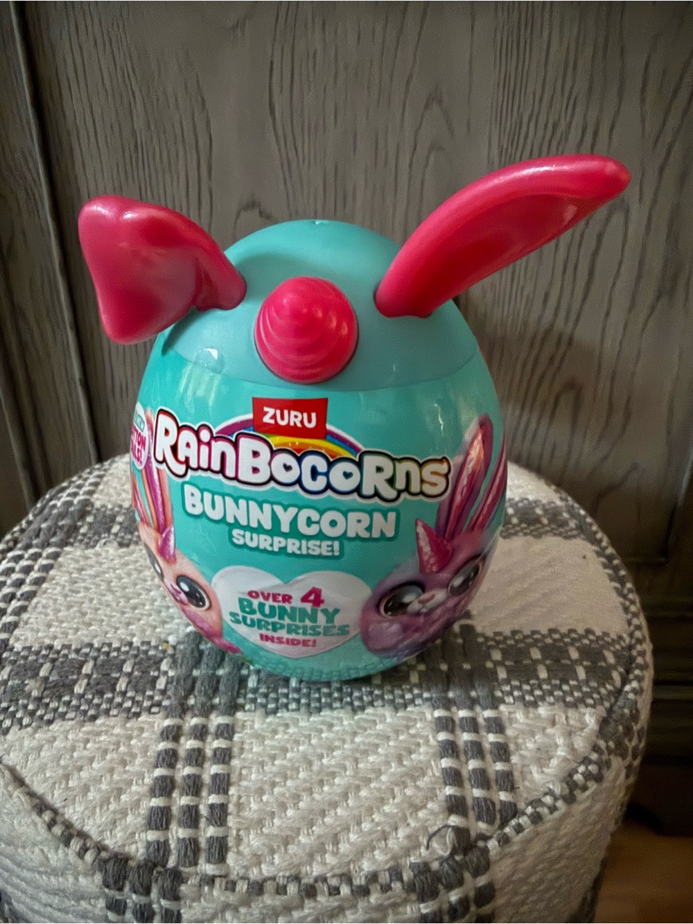 ZURU Rainbocorns Bunnycorn Surprise Toy - Aqua with Pink Accents